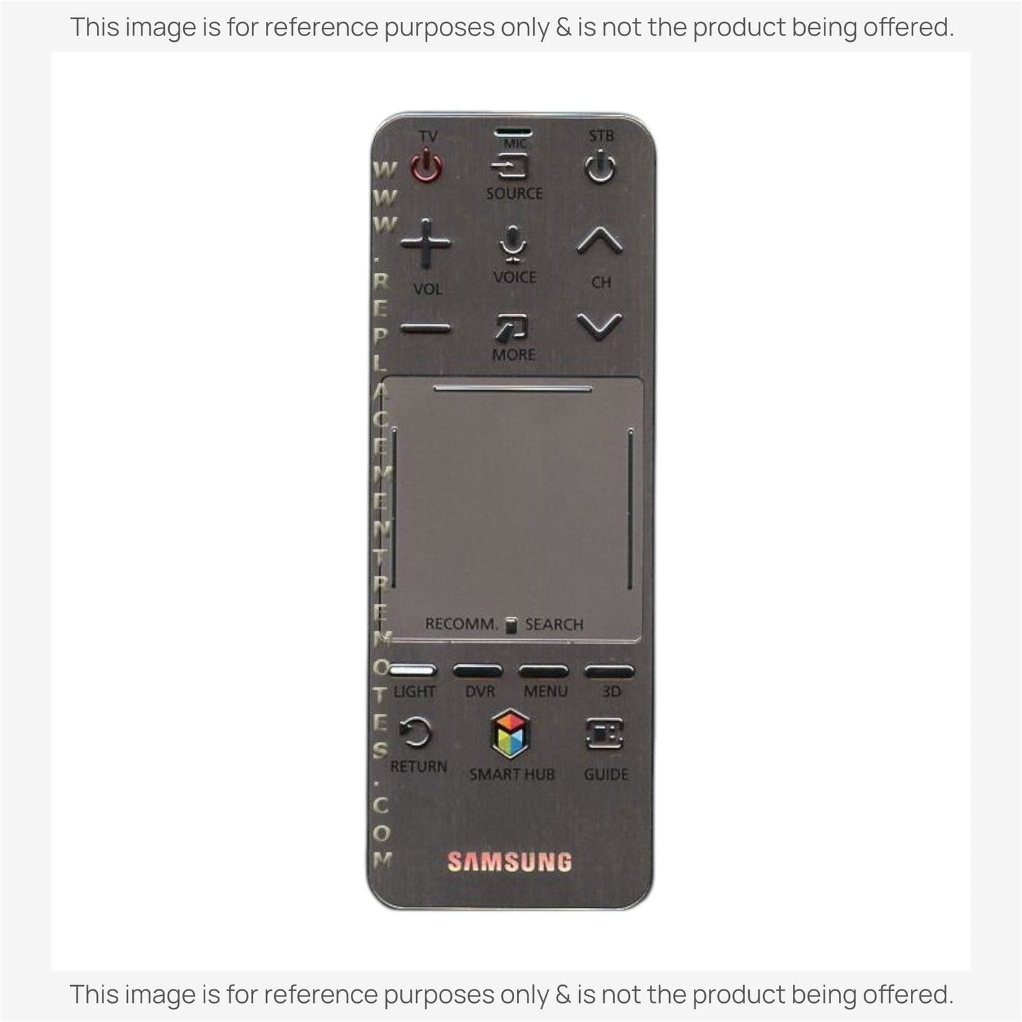 Substitute for Samsung AA59-00758A SMART TV Remote Control - AA5900758A [SR7557, No Voice / Touch Pad]