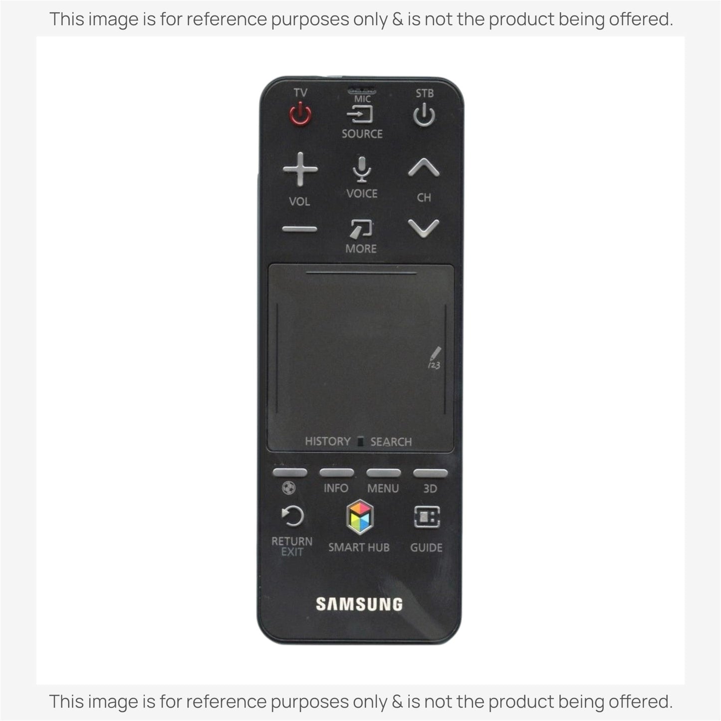 Substitute for Samsung AA59-00781A Smart TV Remote Control with Cursor - AA5900781A [SR7557, No Voice / Touchpad]
