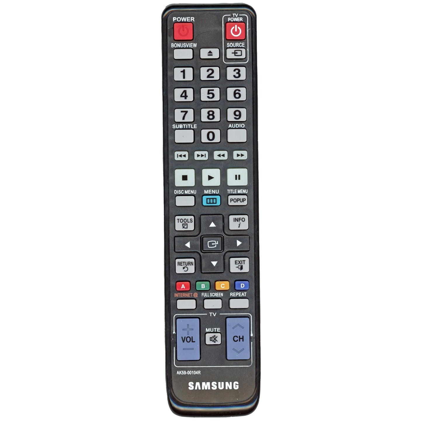 Samsung AK59-00104R Blu-ray Remote Control - AK5900104R
