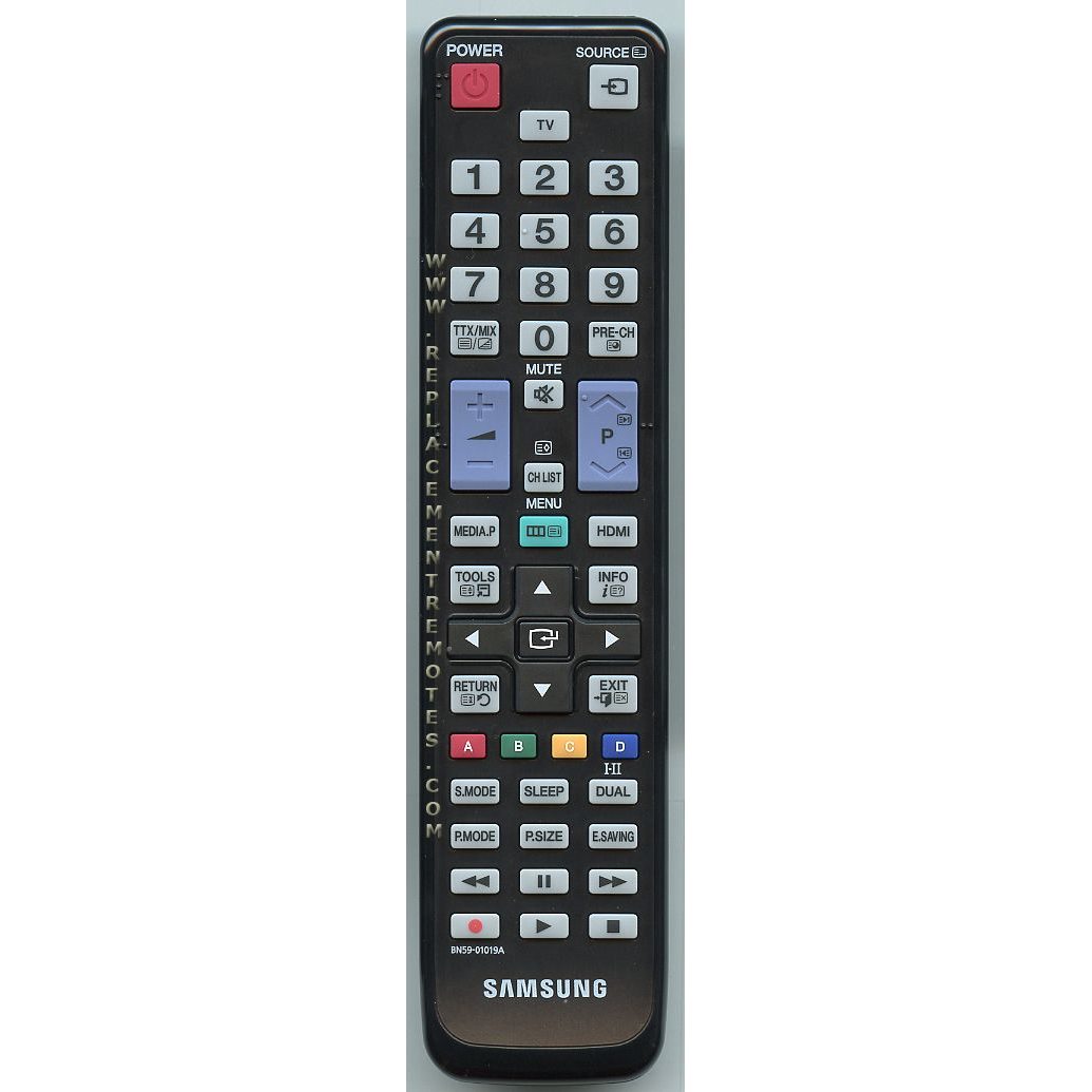 Samsung BN59-01019A 1080P LCD TV Remote Control - BN5901019A