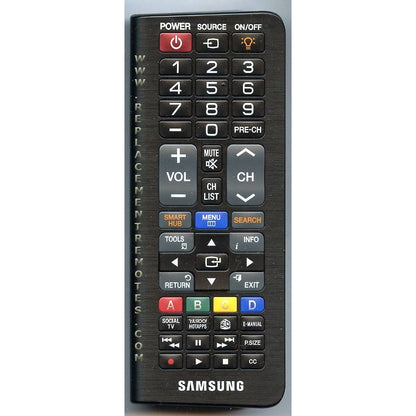 Samsung BN59-01134B / TM1190 qwerty RF TV Remote Control - BN5901134B