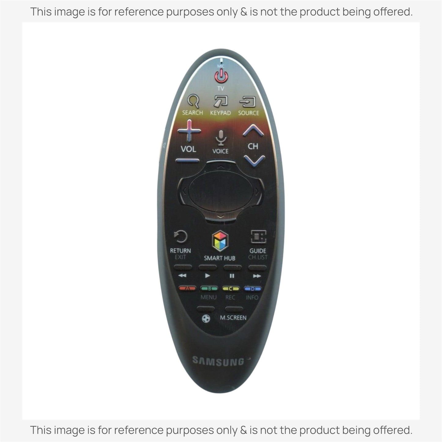 Substitute for Samsung BN59-01181H Smart TV Remote Control with Cursor - BN5901181H [SR7557, No Voice]