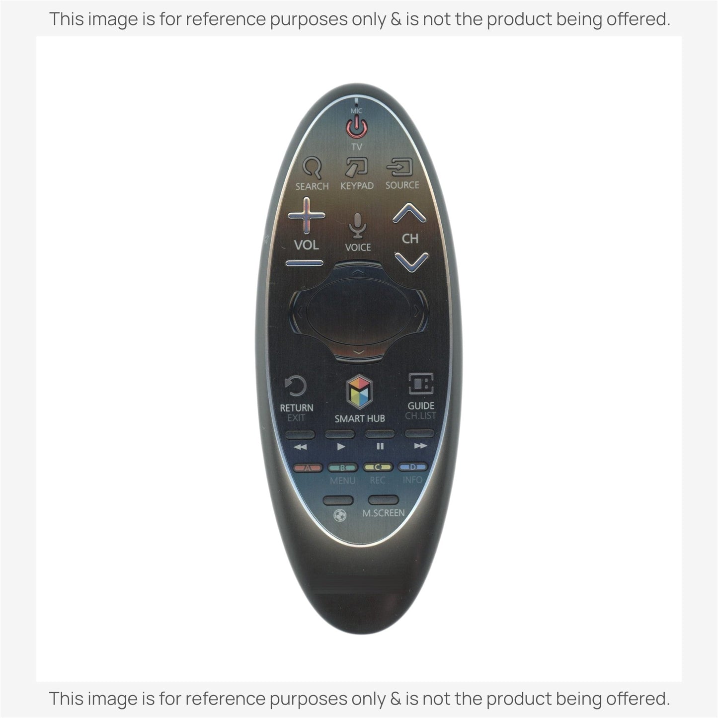 Substitute for Samsung BN59-01181K Smart TV Remote Control with Cursor - BN5901181K [SR7557, No Voice]