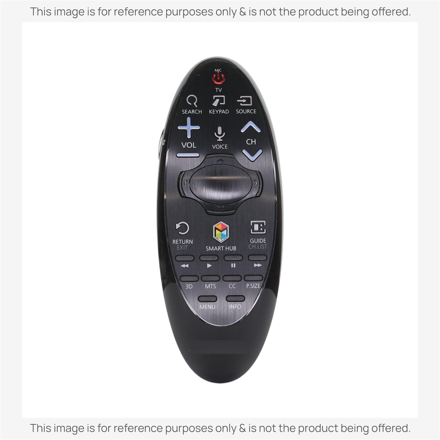 Substitute for Samsung BN59-01182A Smart TV Remote Control with Cursor - BN5901182A [SR7557, No Voice]