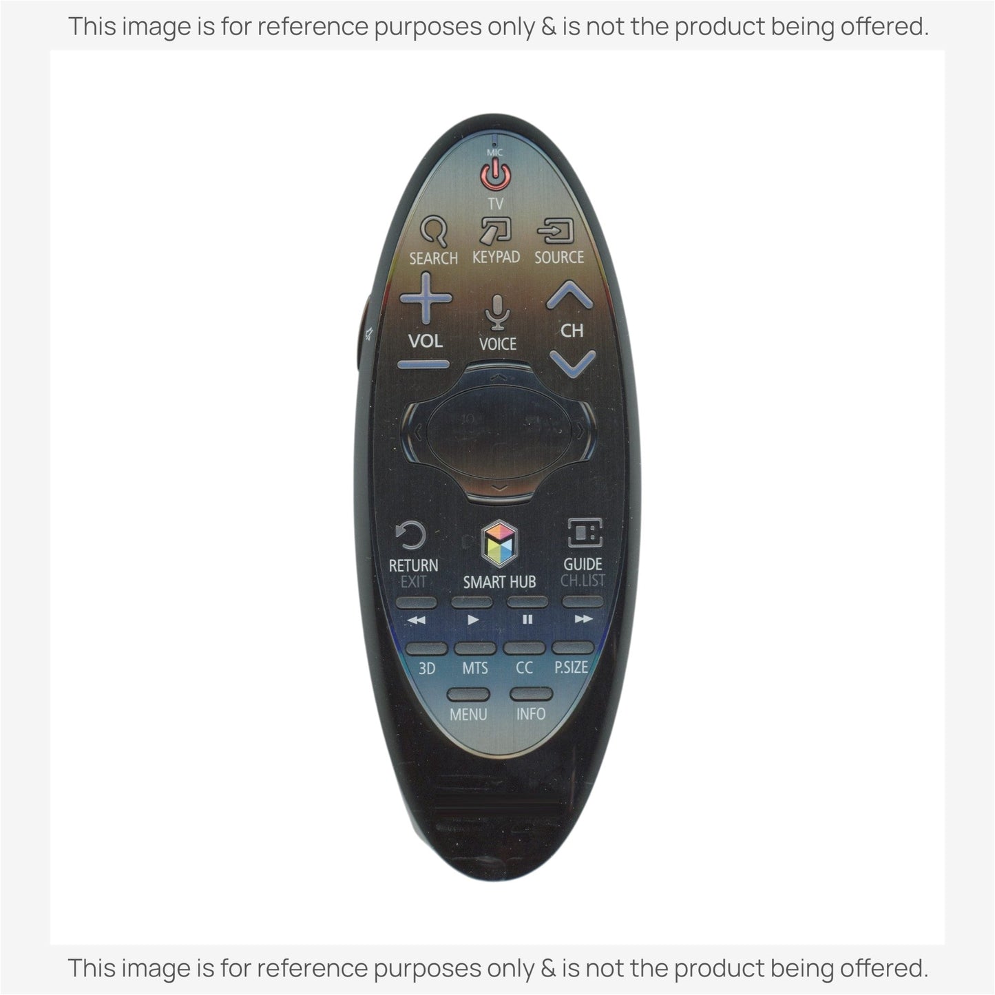 Substitute for Samsung BN59-01182M Smart TV Remote Control with Cursor - BN5901182M [SR7557, No Voice]