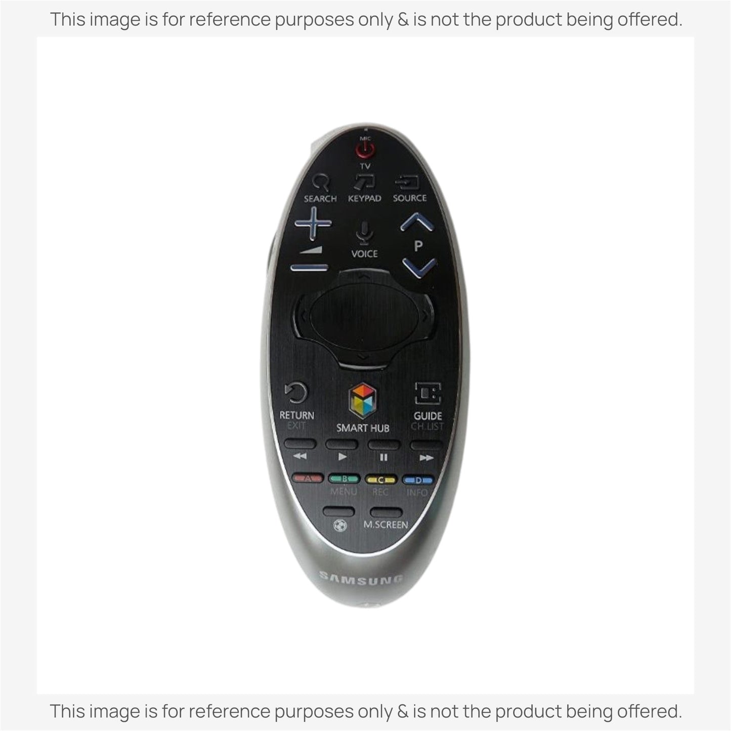 Substitute for Samsung BN59-01184B Smart TV Remote Control with Cursor - BN5901184B [SR7557, No Voice]