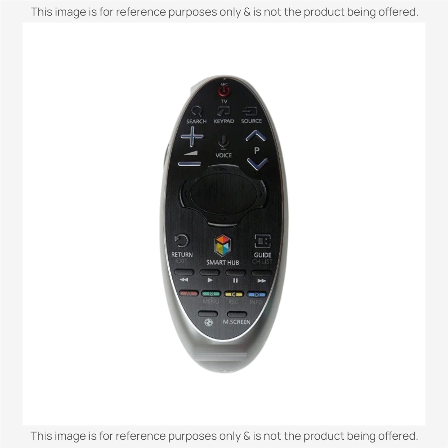 Substitute for Samsung BN59-01184B Smart TV Remote Control with Cursor - BN5901184B [SR7557, No Voice]