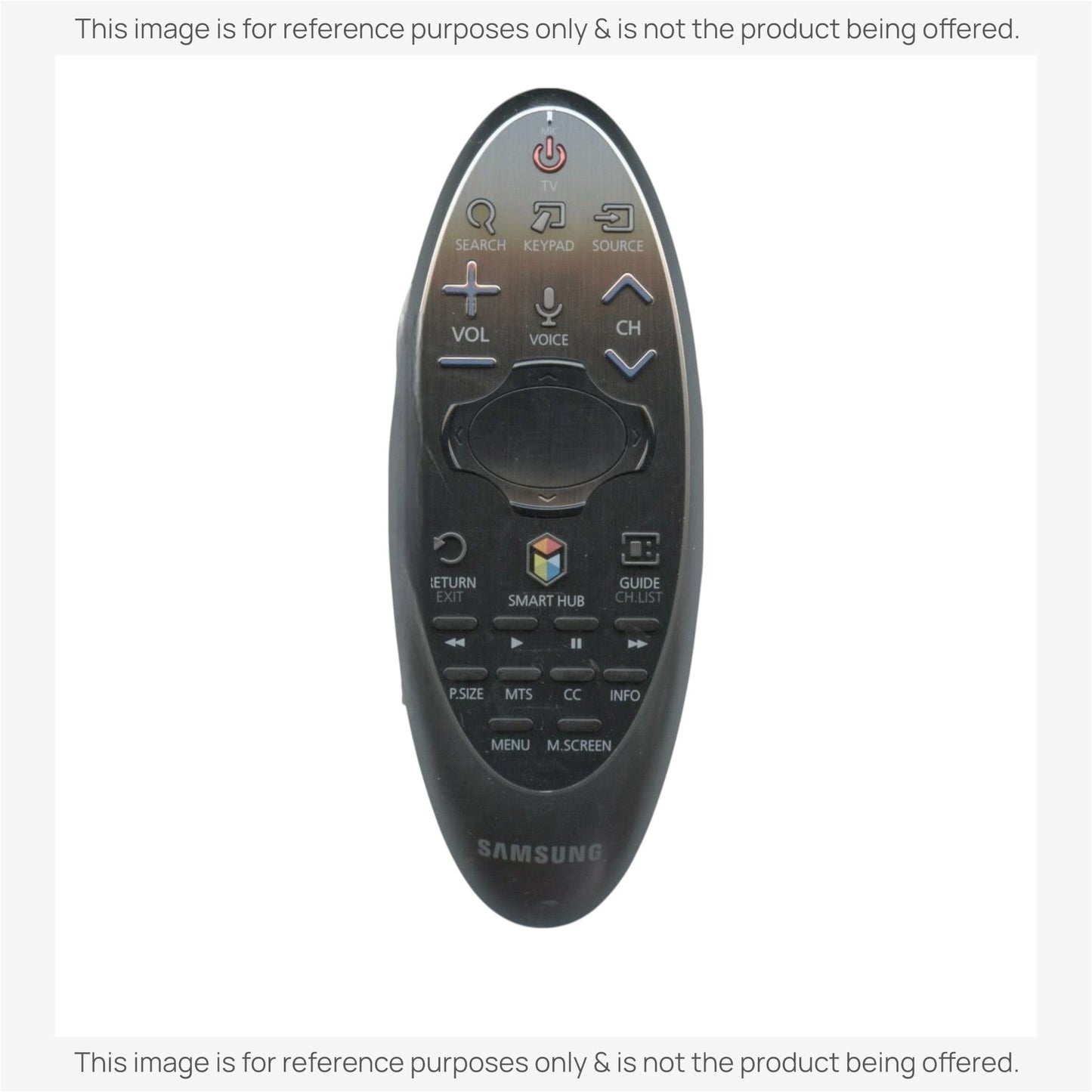 Substitute for Samsung BN59-01184M Smart TV Remote Control with Cursor - BN5901184M [SR7557, No Voice]