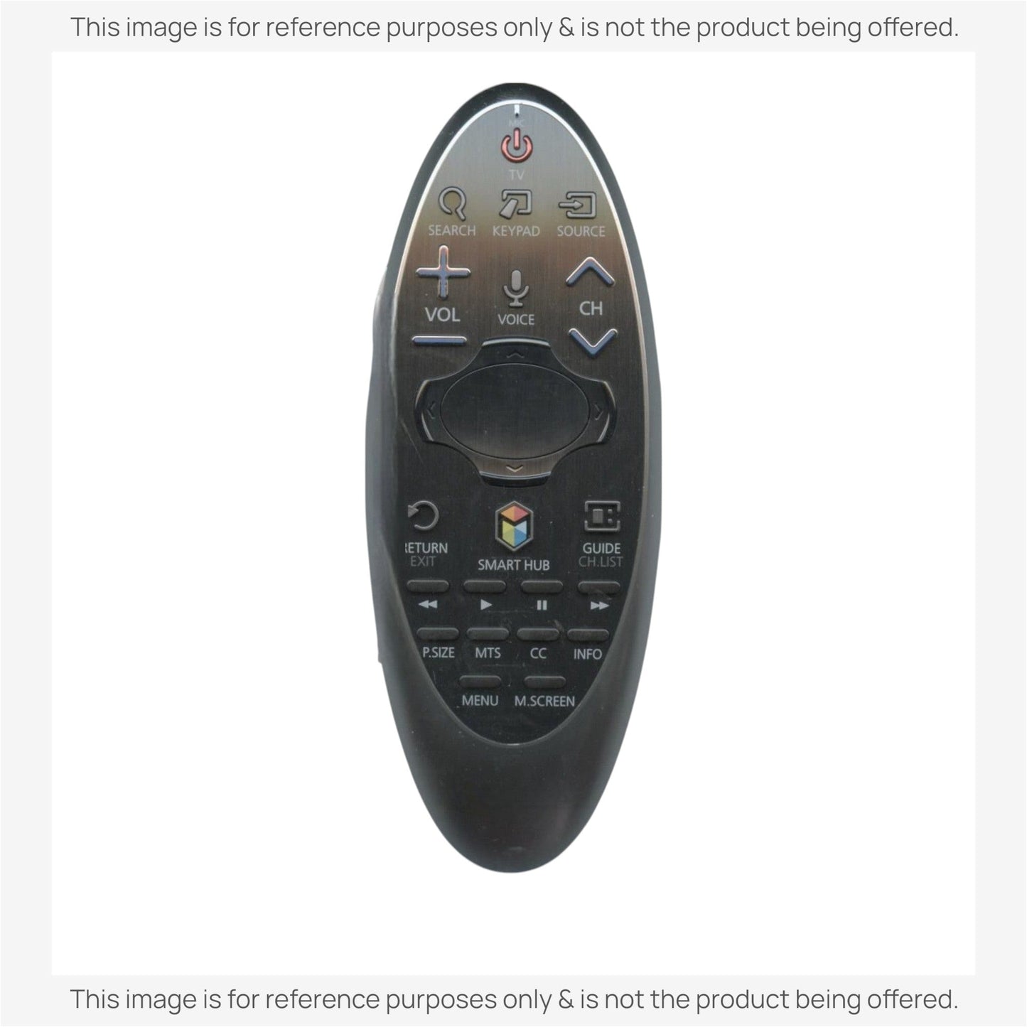 Substitute for Samsung BN59-01184M Smart TV Remote Control with Cursor - BN5901184M [SR7557, No Voice]