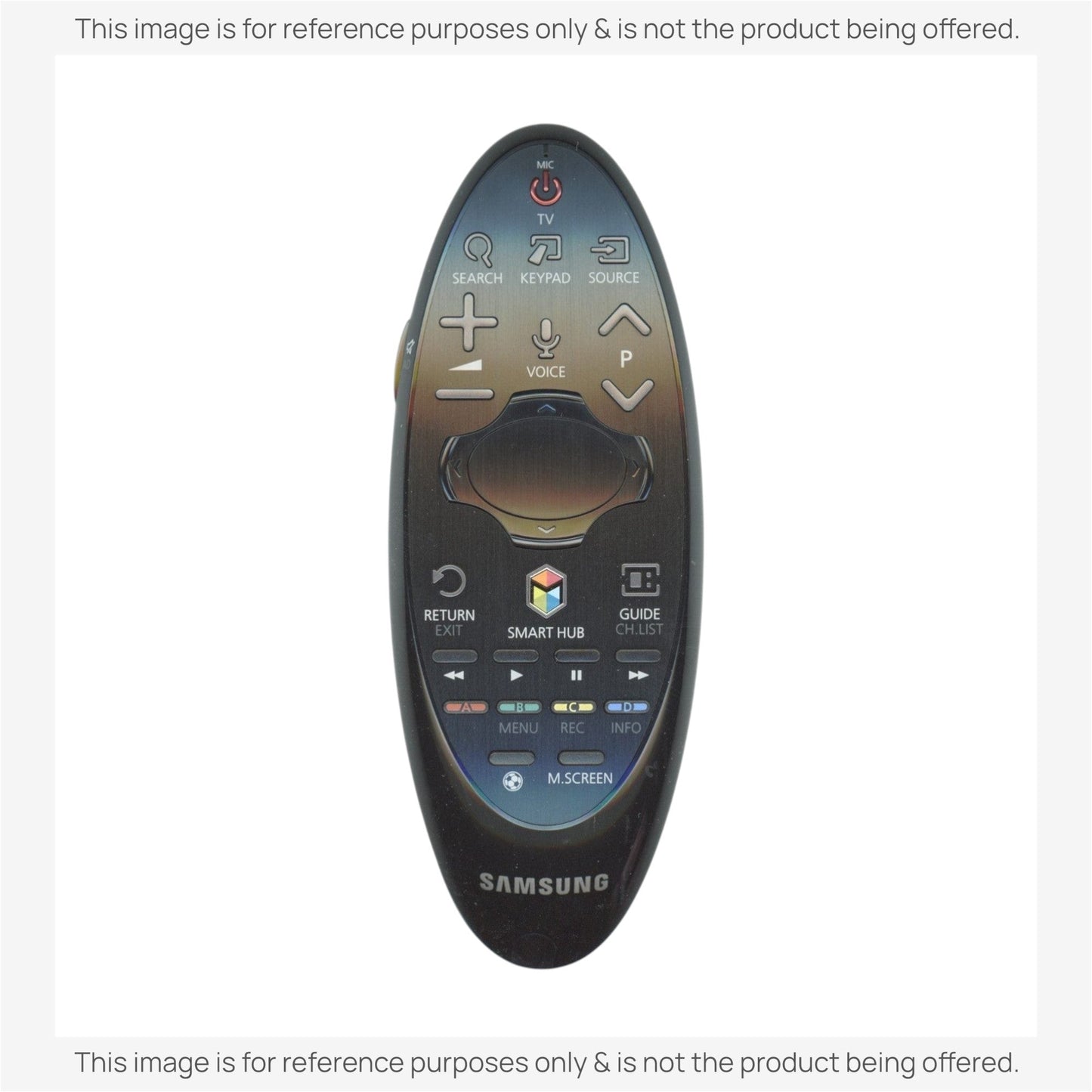 Substitute for Samsung BN59-01185B Smart TV Remote Control with Cursor - BN5901185B [SR7557, No Voice]