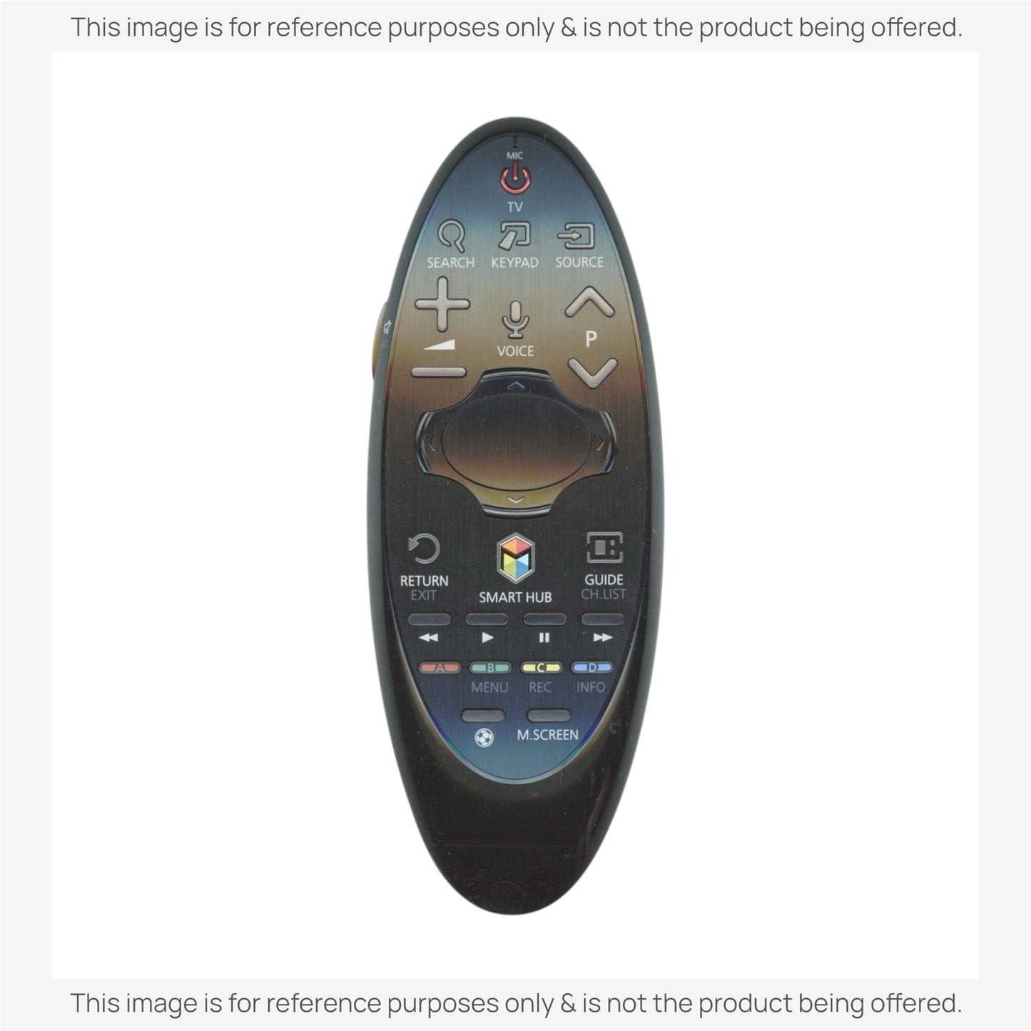 Substitute for Samsung BN59-01185B Smart TV Remote Control with Cursor - BN5901185B [SR7557, No Voice]