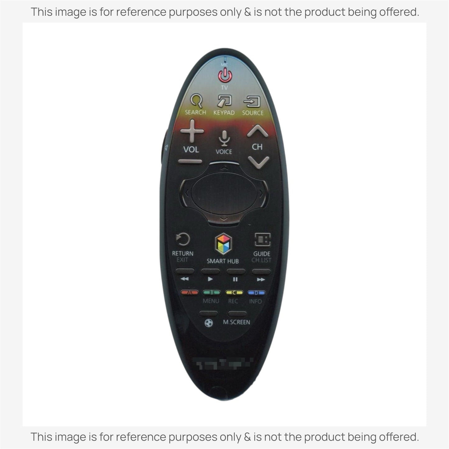 Substitute for Samsung BN59-01185H Smart TV Remote Control with Cursor - BN5901185H [SR7557, No Voice]