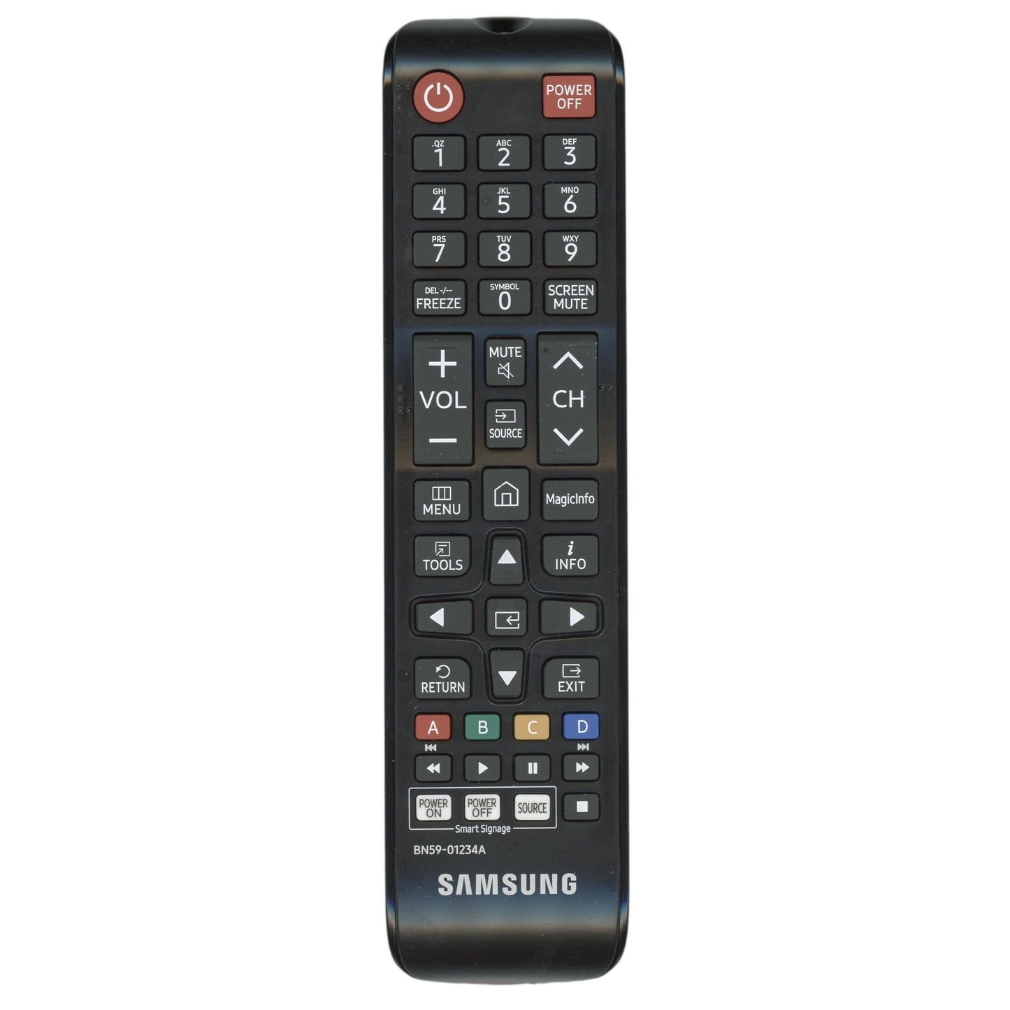 Samsung BN59-01234A 2015 IR Monitor Remote Control - BN5901234A