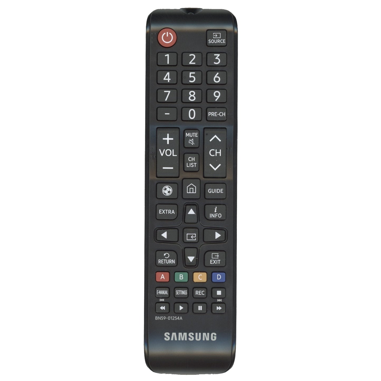 Samsung BN59-01254A IR TV Remote Control - BN5901254A