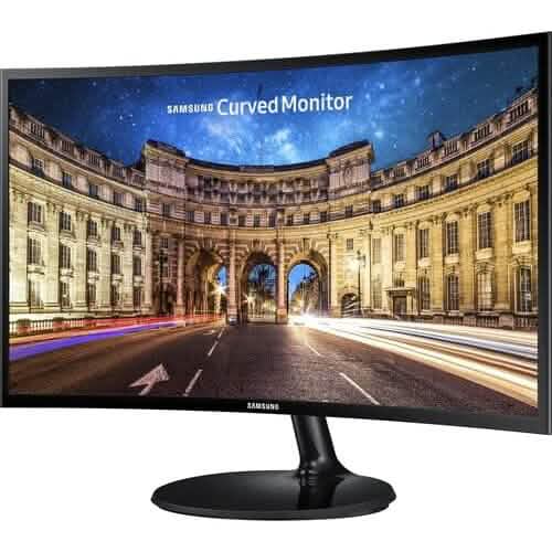Samsung CF390 27" 16:9 Curved LCD FHD 1920x1080 Curved Desktop Black Monitor  (Refurbished)