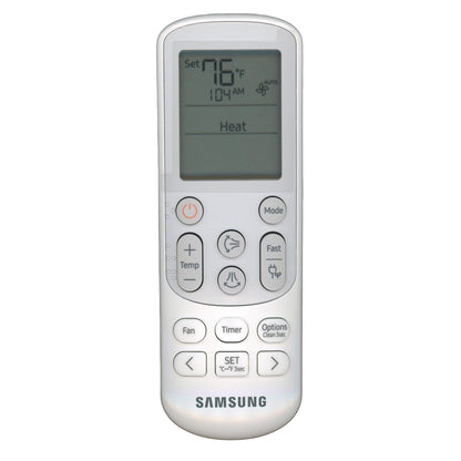 Samsung ARH-5207 Mini Split Air Conditioner Remote Control | LCD Thermostatic Screen - DB96-24901G