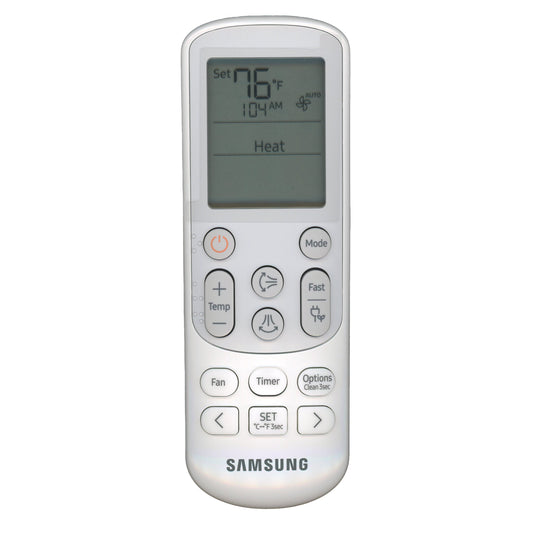 Samsung ARH-5207 Mini Split Air Conditioner Remote Control | LCD Thermostatic Screen - DB96-24901G