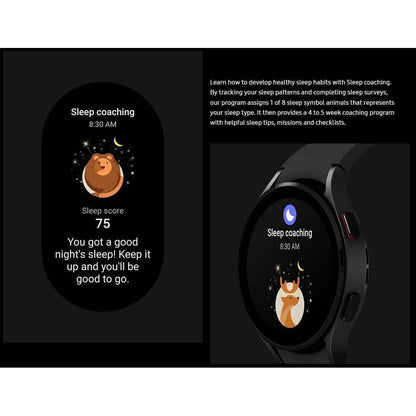 Samsung Electronics Galaxy Watch 4 Classic 46mm Smartwatch with ECG Monitor Tracker (Refurbished)