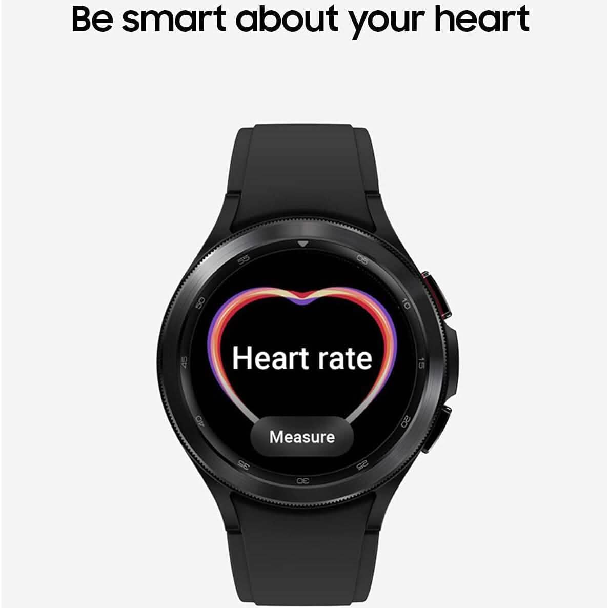 Samsung Electronics Galaxy Watch 4 Classic 46mm Smartwatch with ECG Monitor Tracker (Refurbished)