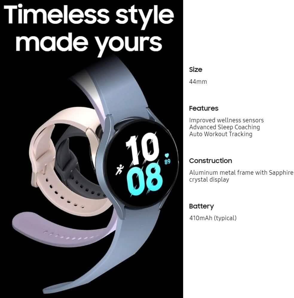 Samsung Galaxy Watch 5 44mm Bluetooth Smartwatch (Refurbished)