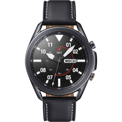 Samsung - Galaxy Watch3 Smartwatch 45mm Stainless LTE - Mystic Black
