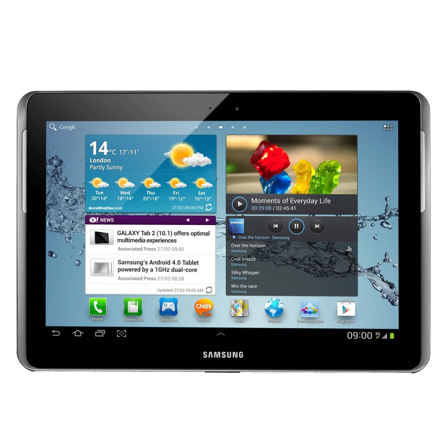 Samsung Tab 2 10.1" 16GB Titanium Silver (Refurbished)