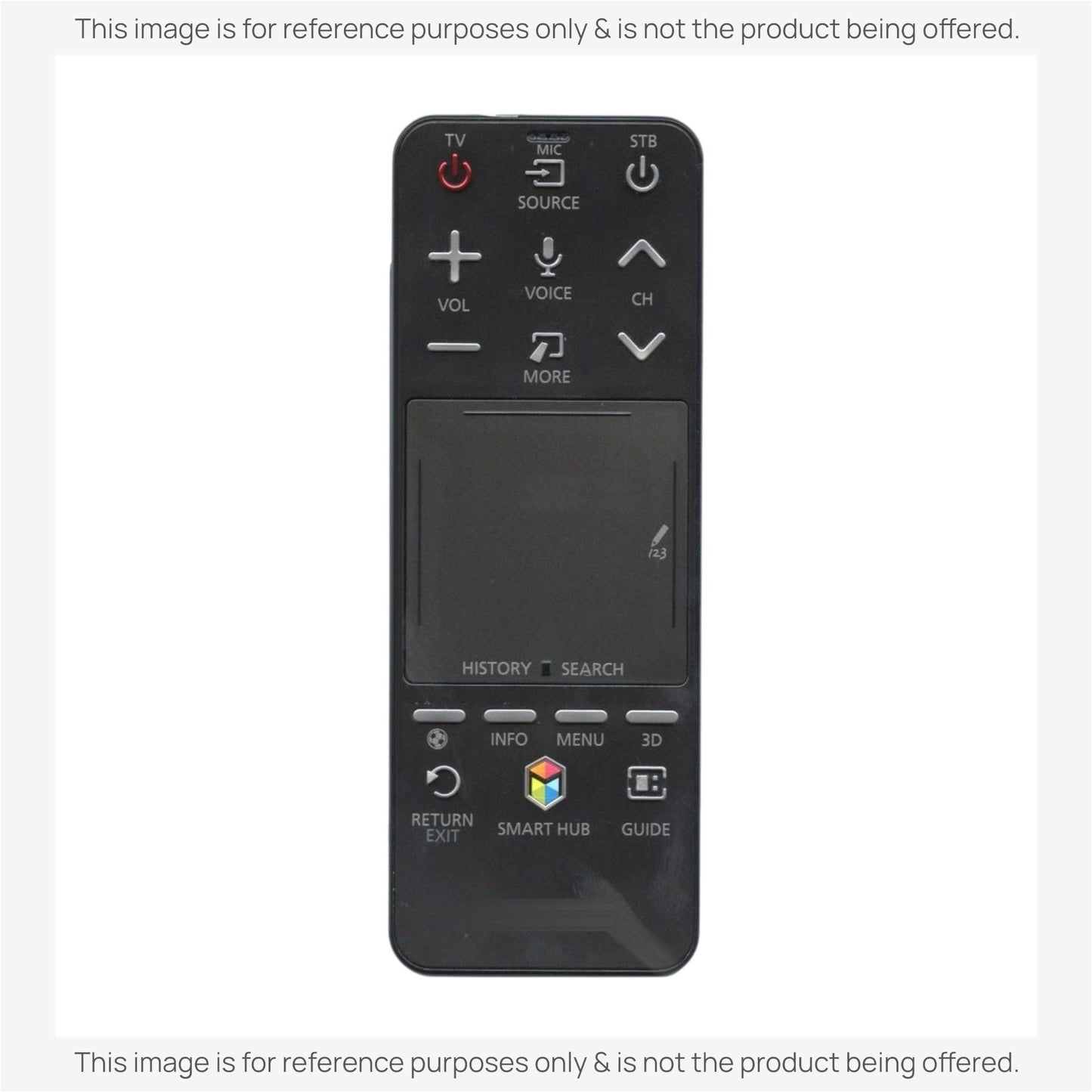 Substitute for Samsung AA59-00781A Smart TV Remote Control with Cursor - AA5900781A [SR7557, No Voice / Touchpad]