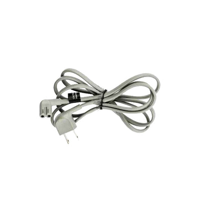 Substitute for Samsung 3903-001188 Gray AC Power Cable | 5 ft - C7 Elbow Figure 8 to Elbow 2-Prong | Non-Polarized – 3903-001188