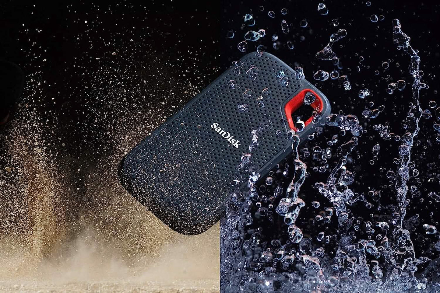 SanDisk 1TB Extreme Portable External SSD - Up to 550MB/s USB-C, USB 3.1 (Refurbished)