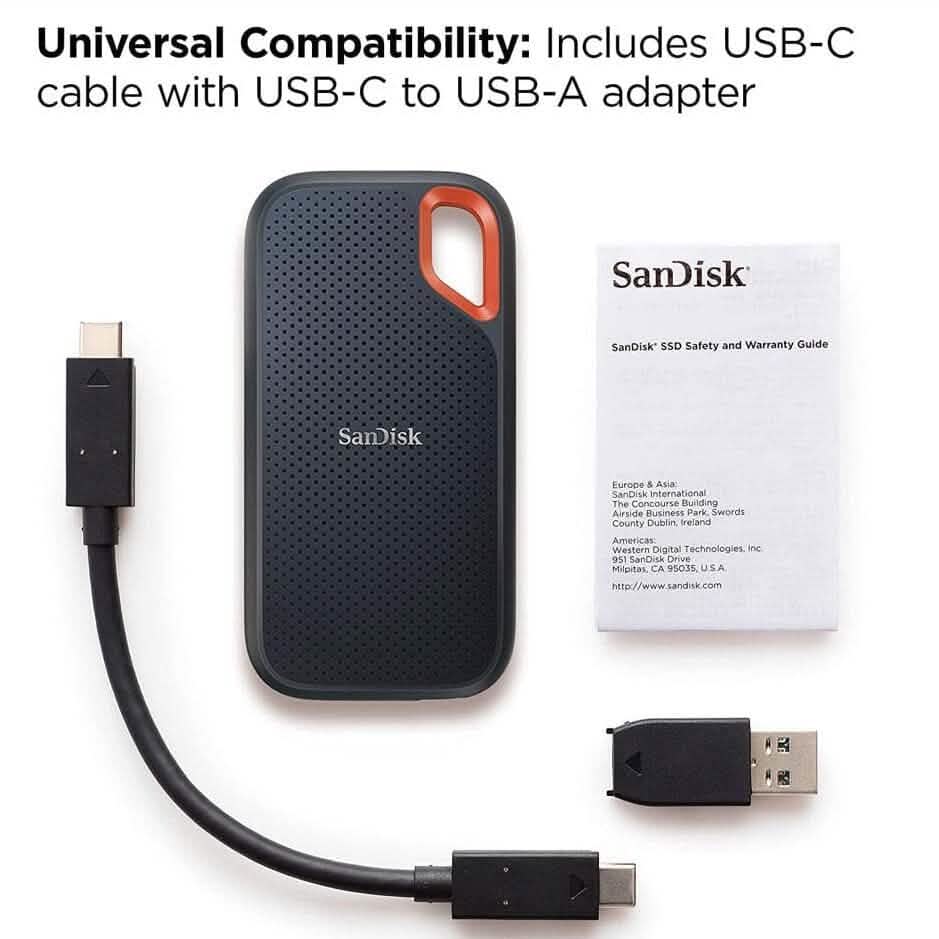 SanDisk 4TB Extreme Portable SSD  (Refurbished)