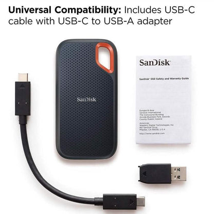 SanDisk 4TB Extreme Portable SSD  (Refurbished)