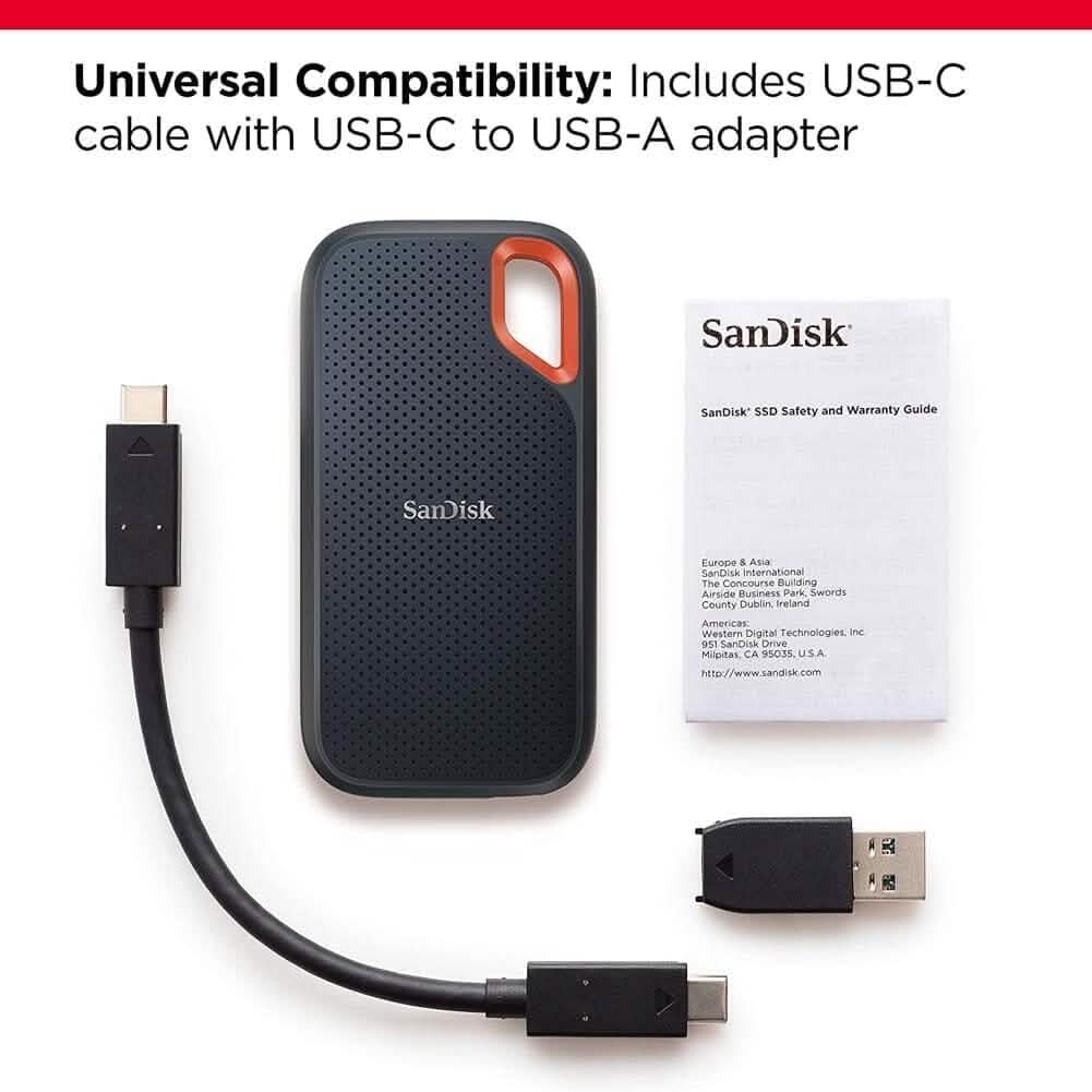 SanDisk 4TB Extreme Portable SSD (Refurbished)