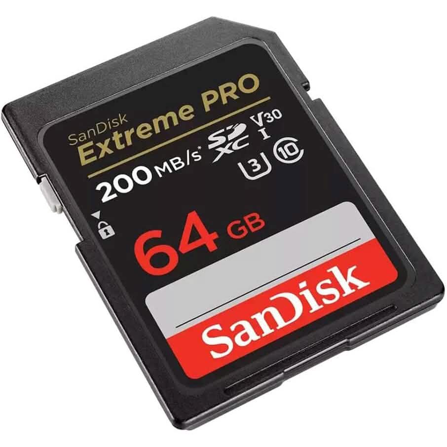 SanDisk 64GB Extreme PRO UHS-I SDXC Memory Card (Refurbished)