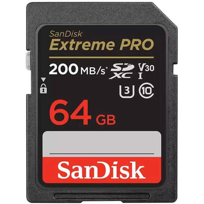 SanDisk 64GB Extreme PRO UHS-I SDXC Memory Card (Refurbished)