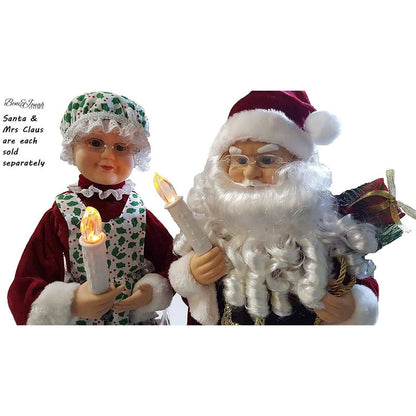 Santa's Workshop Collection 24" Animated Christmas Holiday Figurines