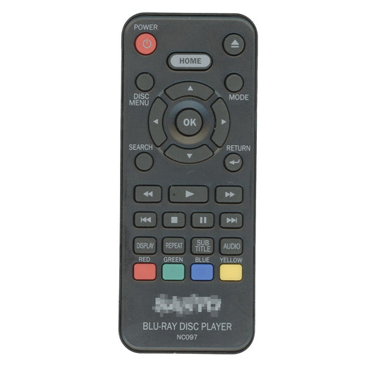 Sanyo NC097 Blu-Ray Disc Player Remote Control - NC097UL
