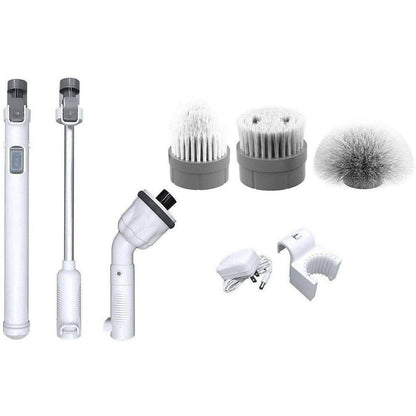 Scrubtastic Electric Power Shower Tile Scrubber - Rechargeable Cleaning Wand