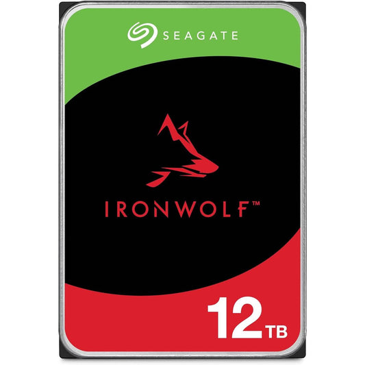 Seagate IronWolf 12TB NAS Internal Hard Drive HDD – 3.5 Inch SATA  (Refurbished)