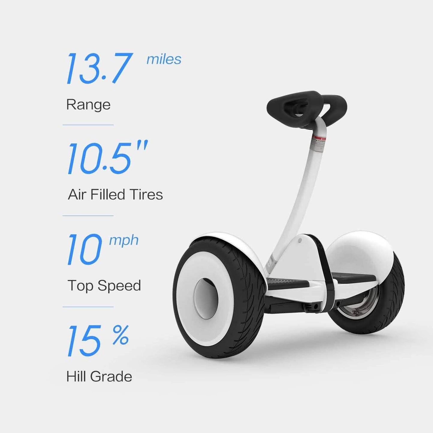 Segway Ninebot S Smart Self-Balancing Electric Scooter (Refurbished)