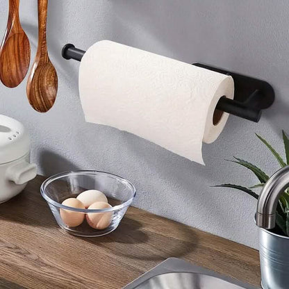 Self-Adhesive Under Cabinet Paper Towel Holder