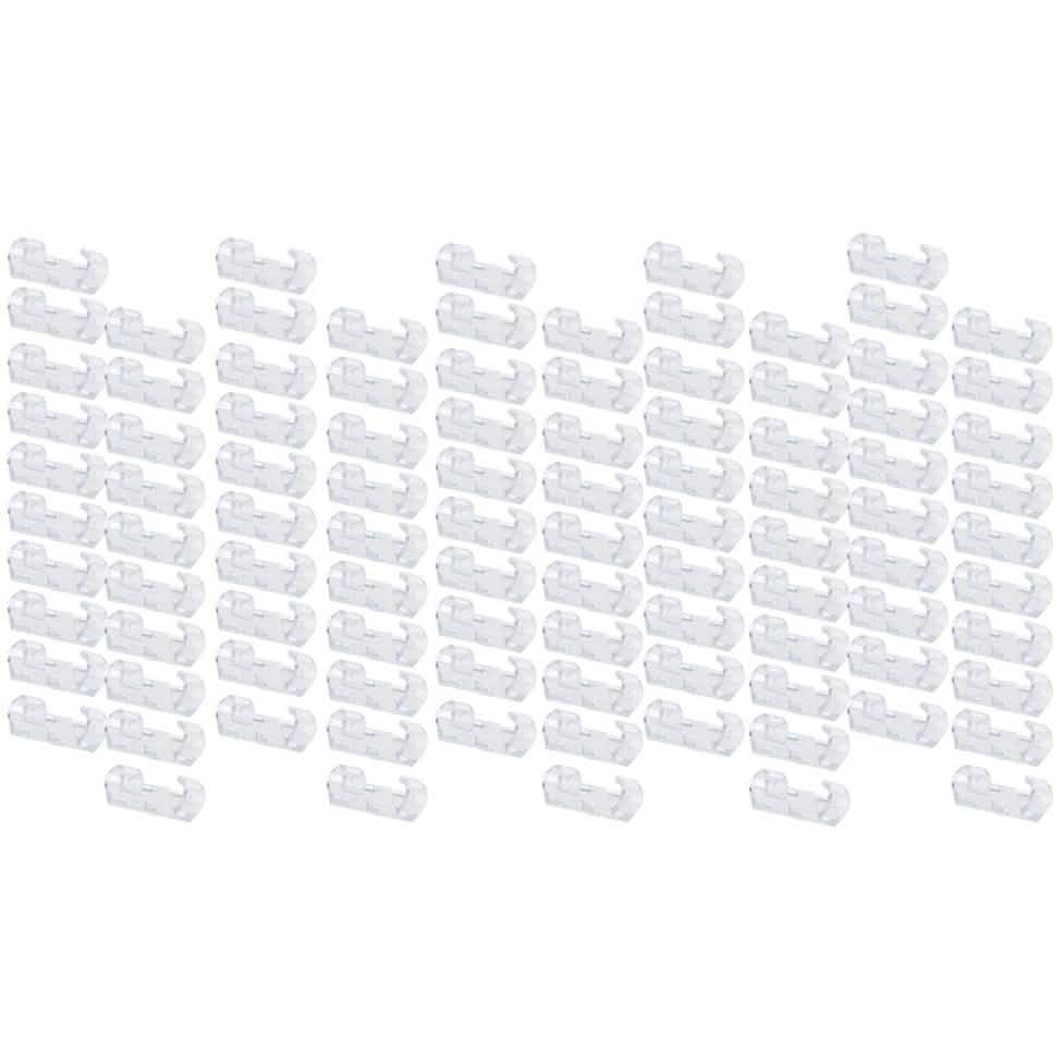 Self-Adhesive Wire Organizer Line Cable Plastic Clips
