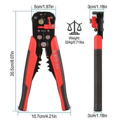 Self-Adjusting Multifunctional Wire Stripper