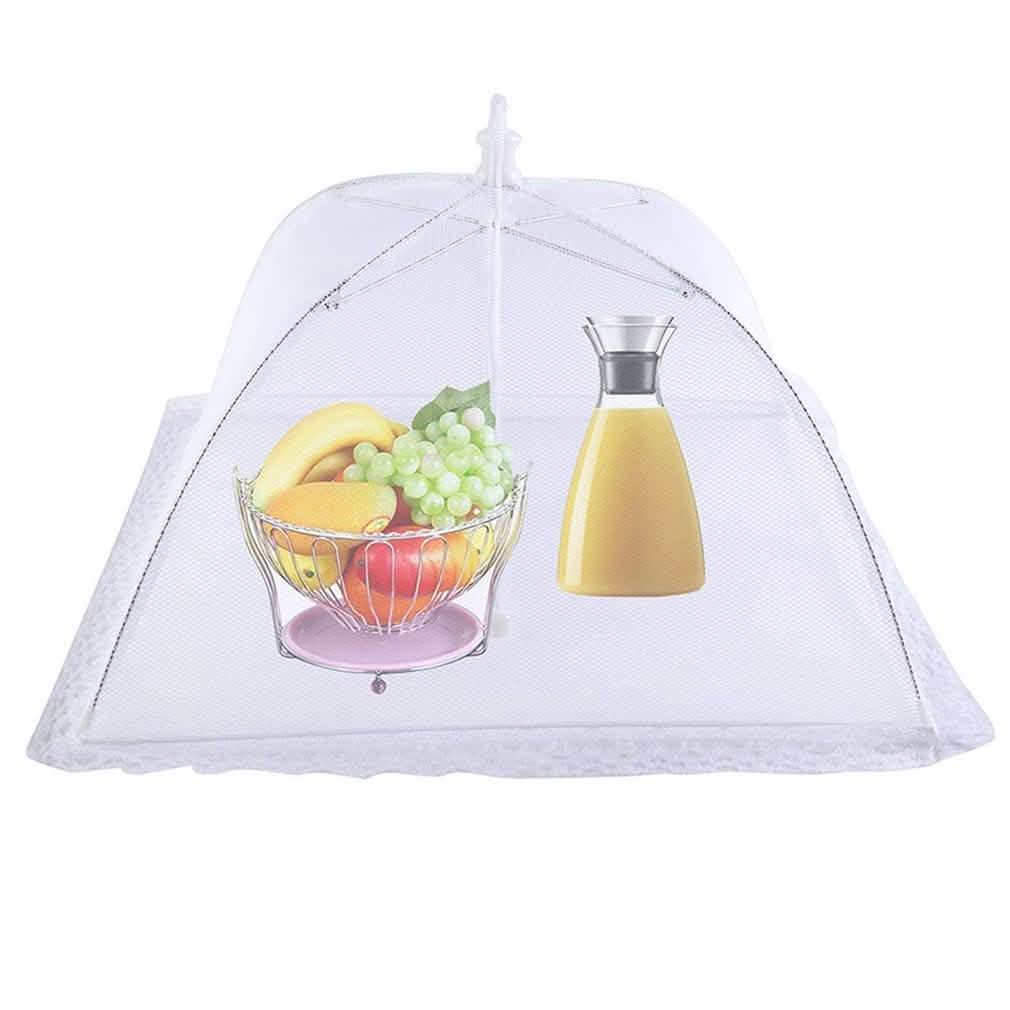Set of 2: Large Pop-Up Mesh Screen Food Cover Tents