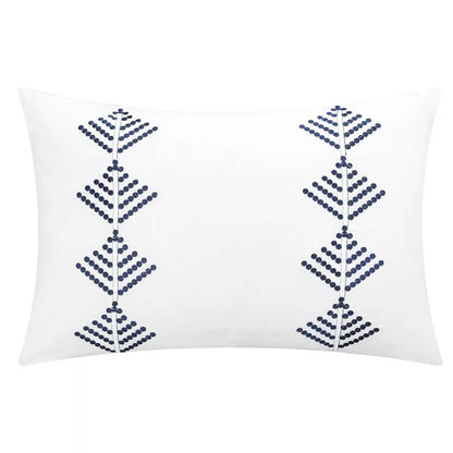 Shaly Quilt Cover Set Interlaced Vine Pattern Quilted Bed