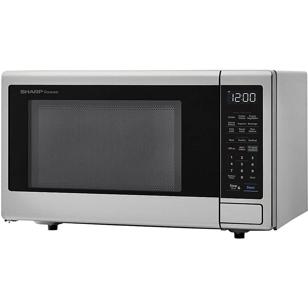 Sharp 1.4-Cu. Ft. Countertop Microwave with Alexa-Enabled Controls