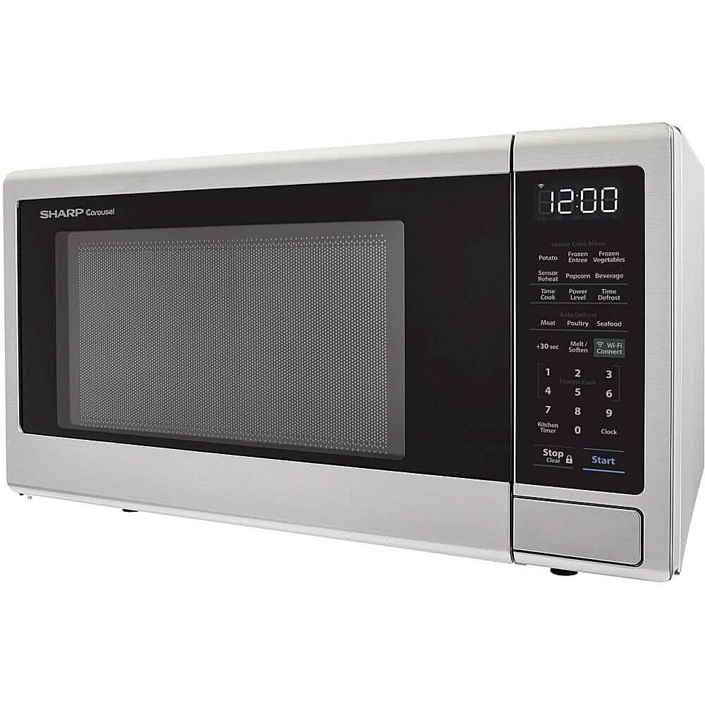 Sharp 1.4-Cu. Ft. Countertop Microwave with Alexa-Enabled Controls