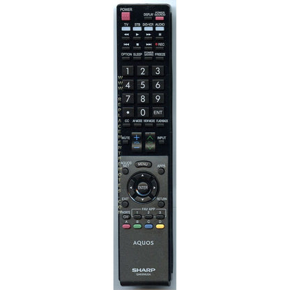 Sharp GA935WJSA TV Remote Control