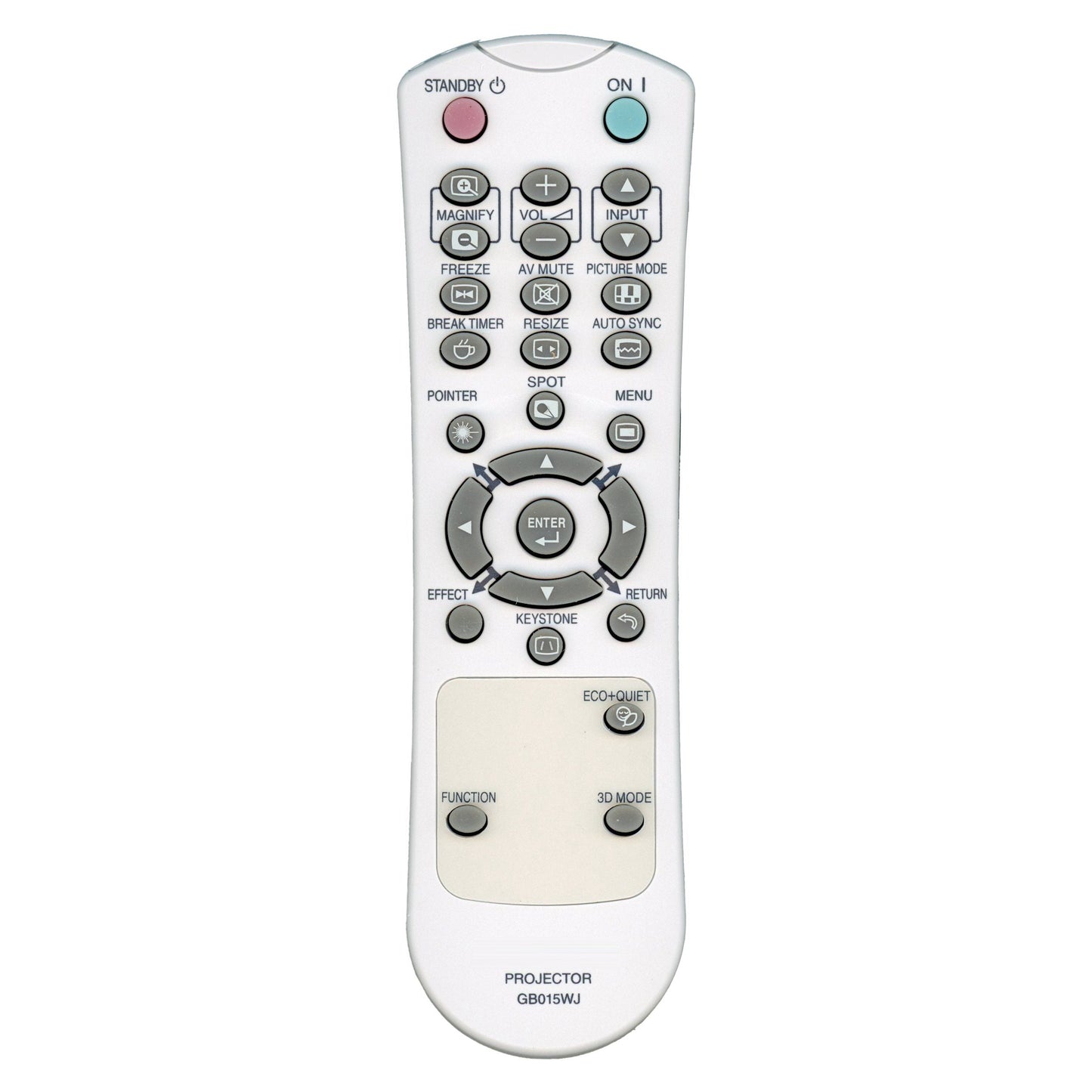 Sharp GB015WJ Projector Remote Control