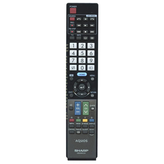Sharp GB039WJSA AQUOS TV Remote Control - RRMCGB039WJSA