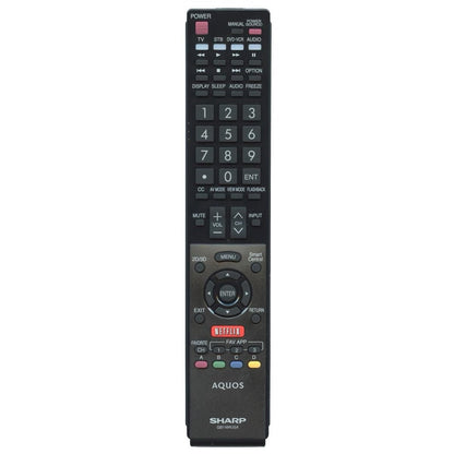 Sharp GB118WJSA Aquos Smart TV Remote Control | NETFLIX | IR - RRMCGB118WJSA